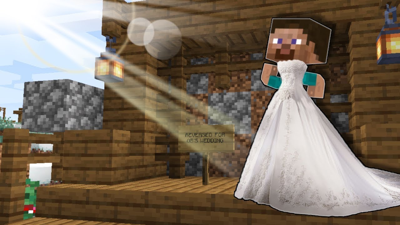 Creating My Beautiful Wedding Ceremony before the Big Day in Minecraft!