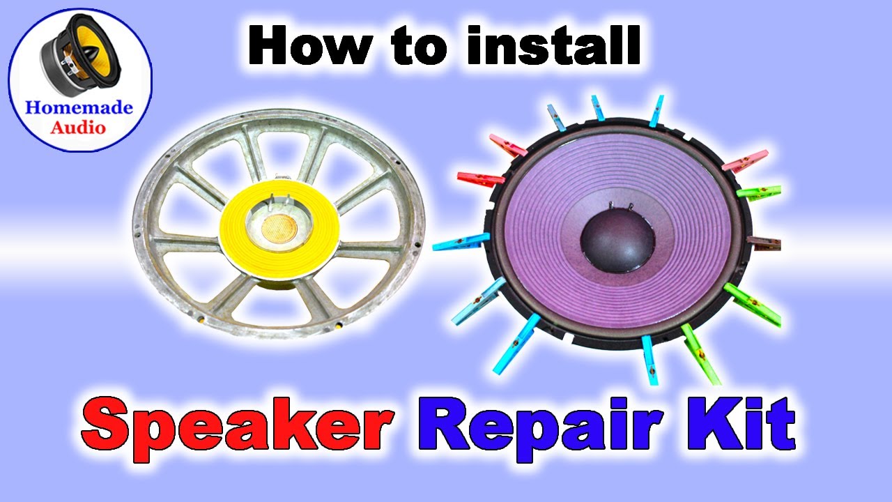 Speaker reconekit installing 