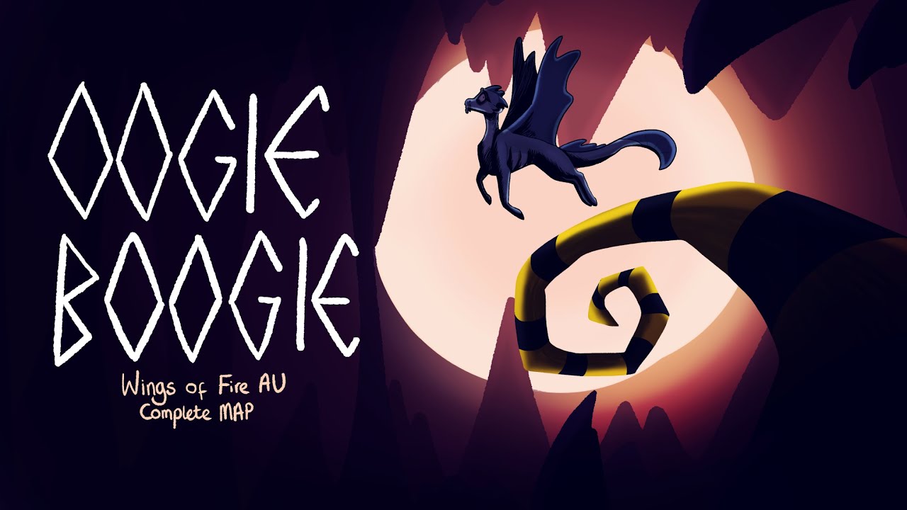 OOGIE BOOGIE {COMPLETE HALLOWEEN WINGS OF FIRE MAP}