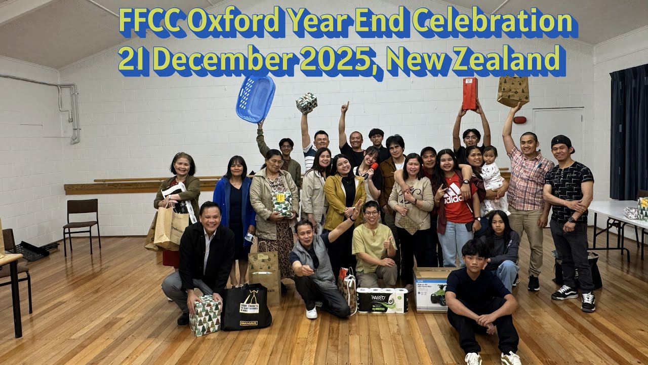 Filipino Farmers Community Church, Oxford New Zealand Year End Celebration, 21 December 2025.