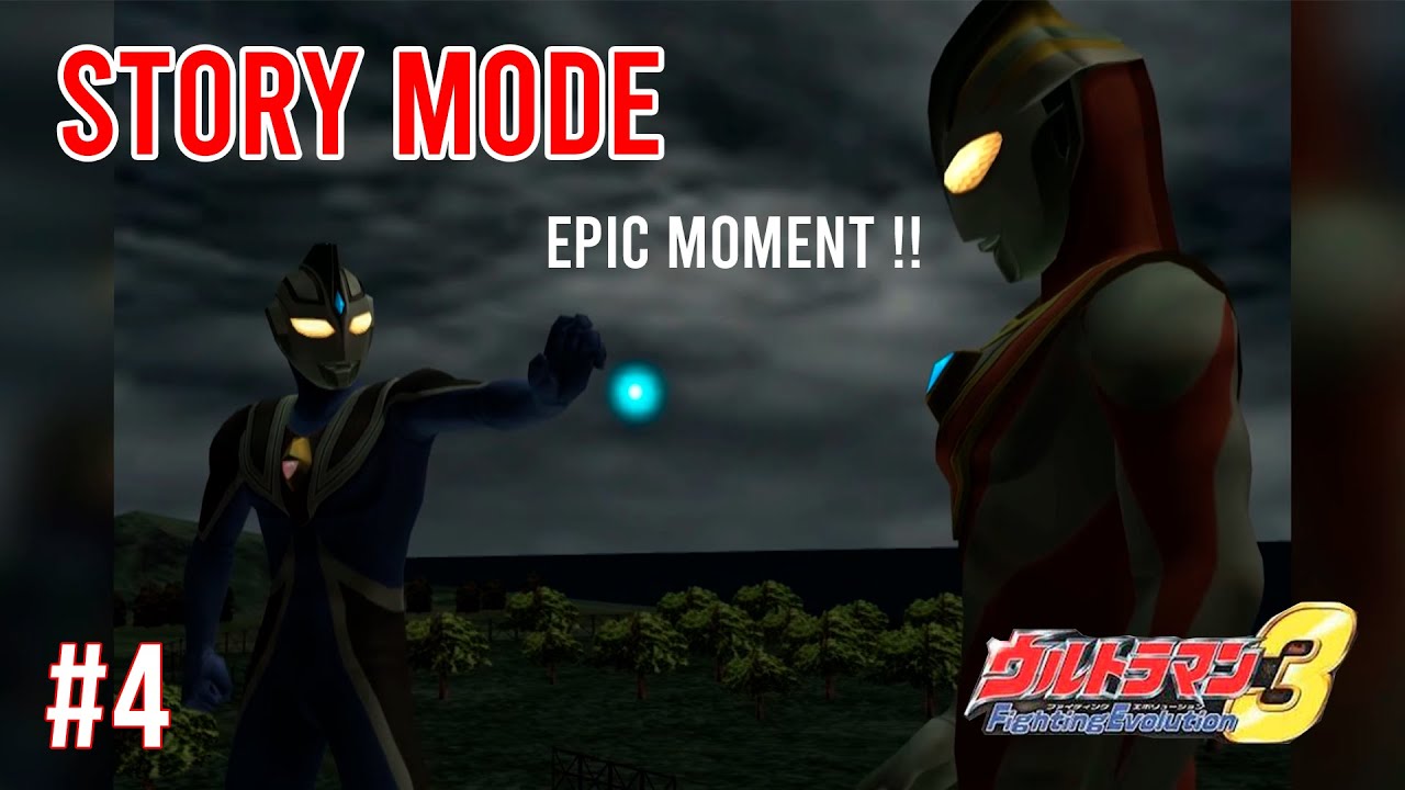 GAIA VS AGUL !! EPIC BANGET - ULTRAMAN FIGHTING EVOLUTION 3 INDONESIA PART 4