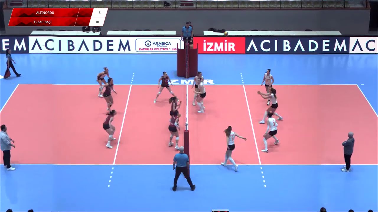 ALTINORDU - ECZACIBAŞI Arabica Coffee House Kadınlar Voleybol 1.Ligi