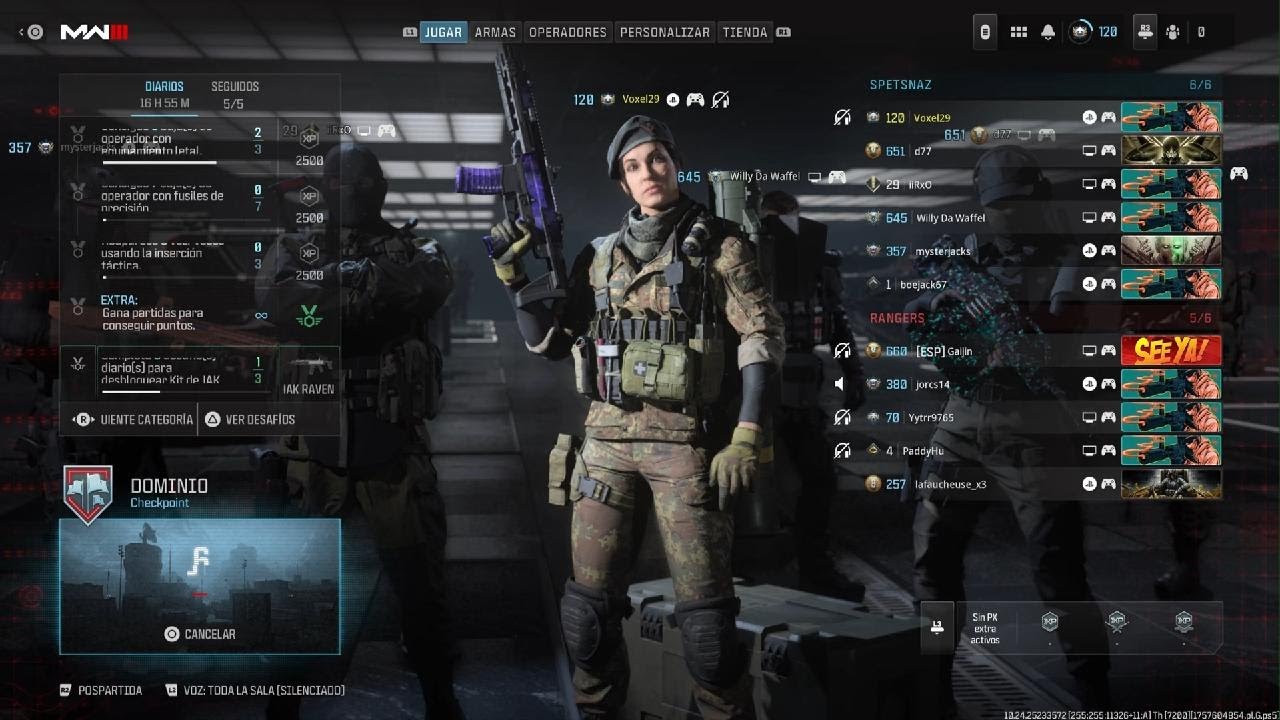 De CHILL en MW3 con el JKER