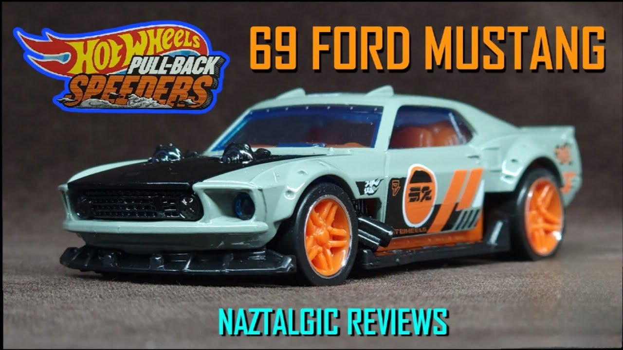 NEW 2024 Hot Wheels Pull-back SPEEDERS 69 Mustang