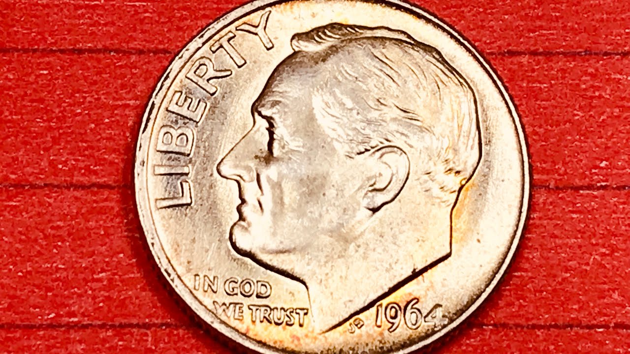 US 1964 Secret Dimes - $20,000 United States 10 Cents Coins
