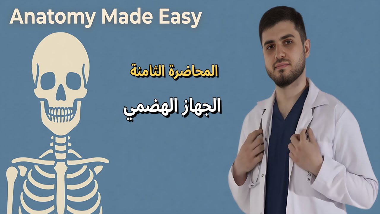 Digestive System/Anatomy Basics | الجهاز الهضمي – Anatomy Made Easy