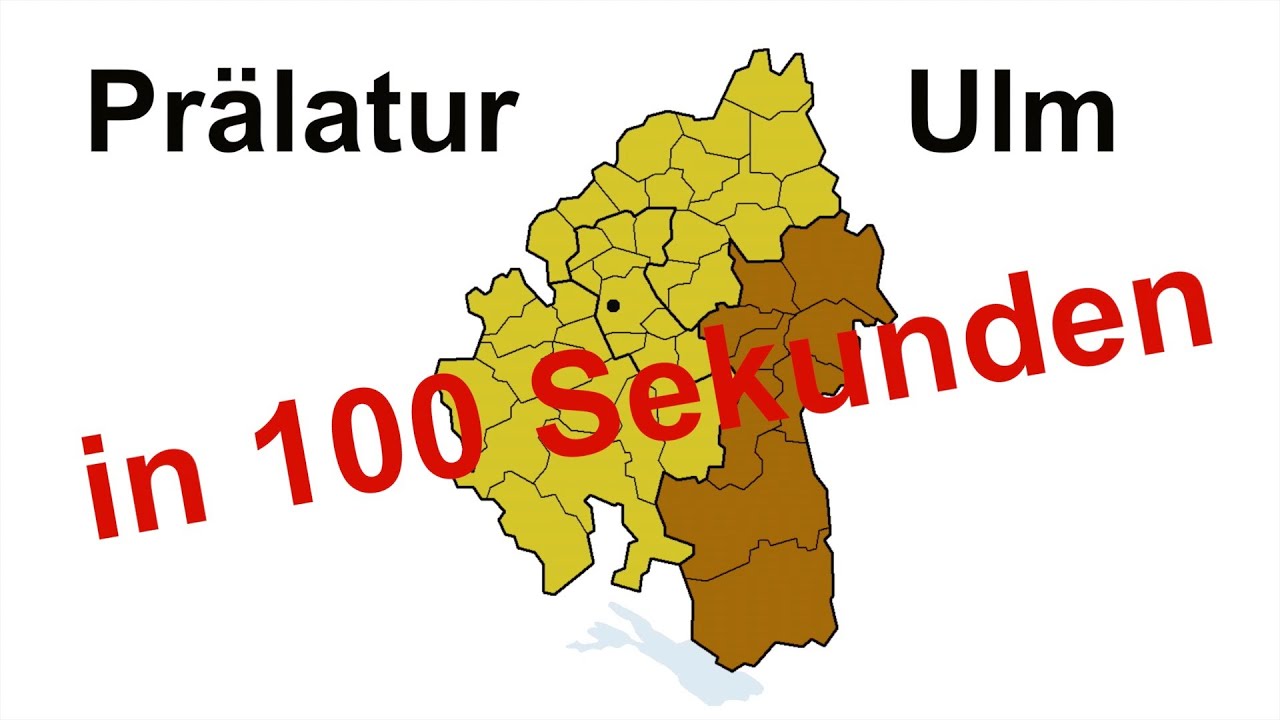 Die Pr&auml;latur Ulm in 100 Sekunden