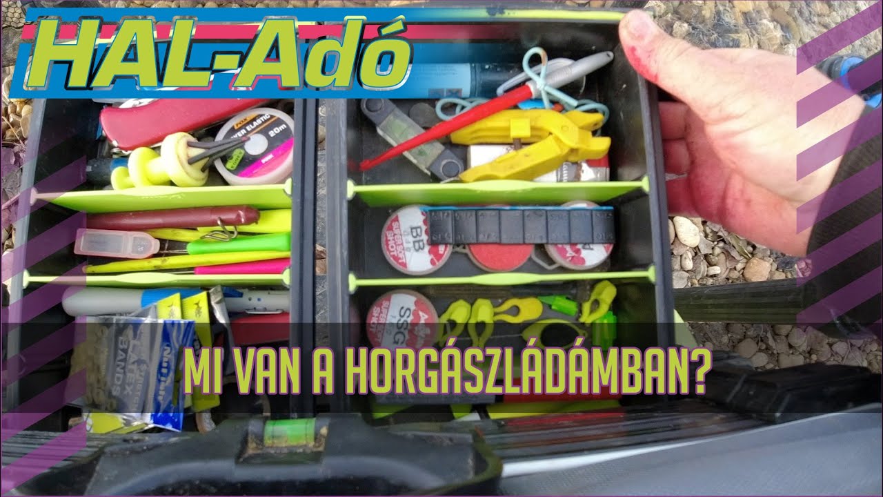 Mi van a horgászládámban?