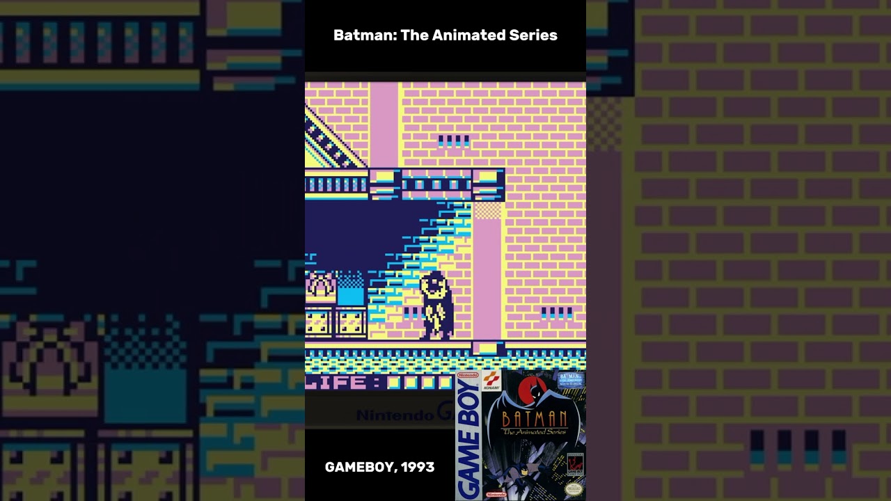 Batman: The Animated Series (1993, GAMEBOY) Retro Gameplay