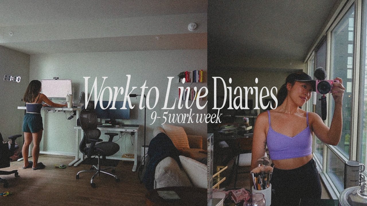 WORK TO LIVE DIARIES: How I get through a work week of my full time 9-5 corporate job at 26-yrs old