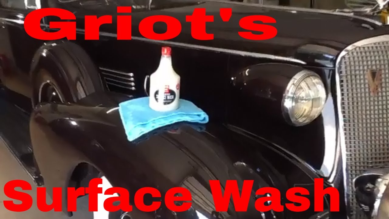 Griot's Garage Foaming Surface Wash! Safe pH neutral pre-wash!