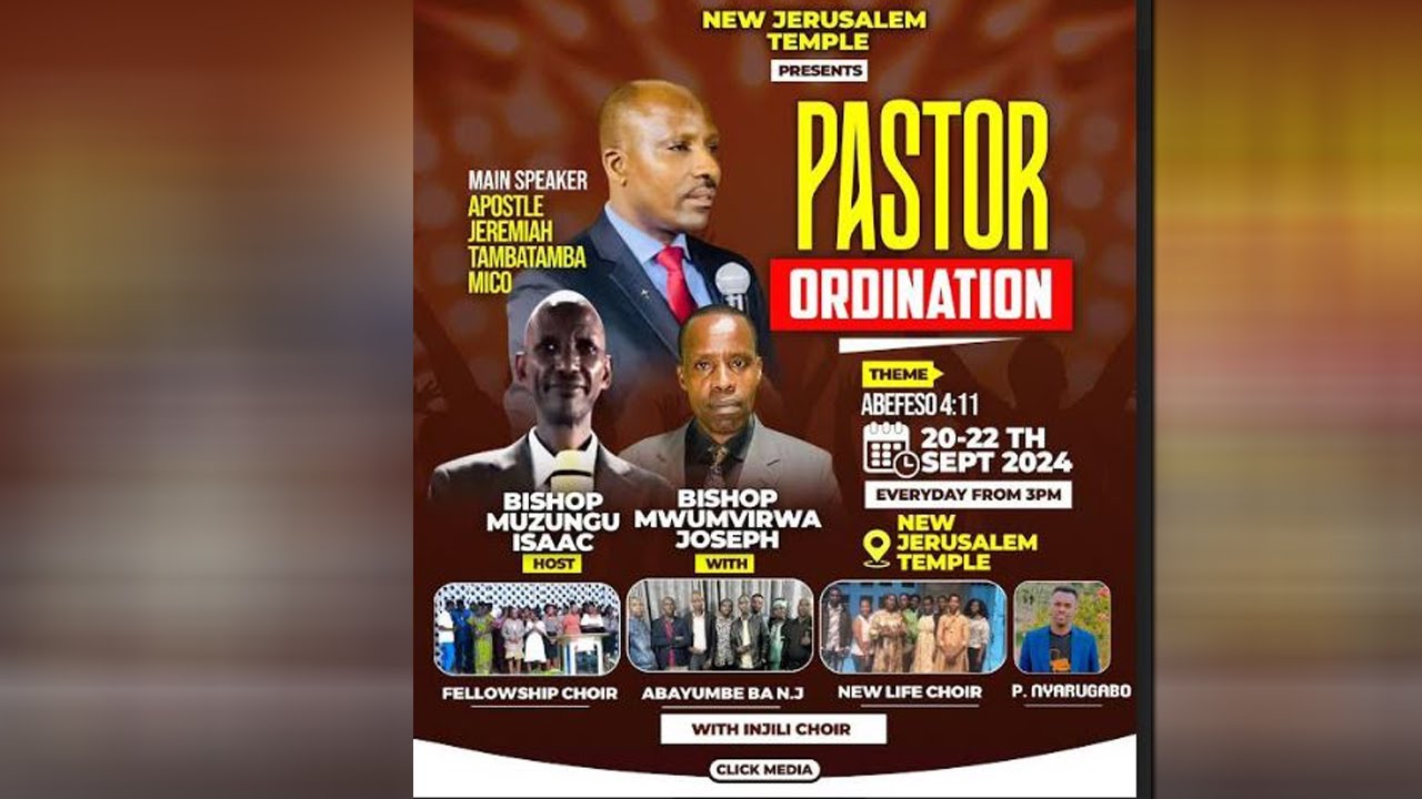 LIVE IGITERANE KIDASANZWE MURI NEW JERUSALEM TEMPLE  UMUNSI WA 3