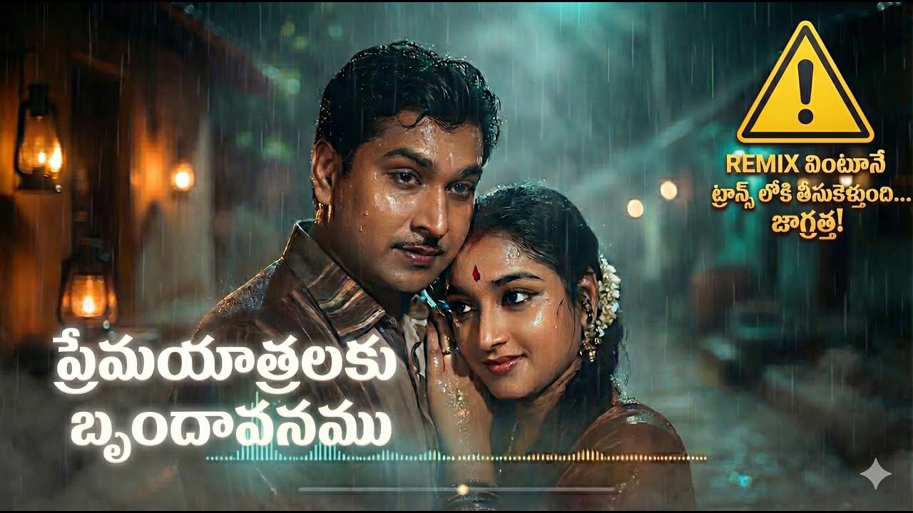 Prema Yatralaku - Trance/Bass Remix | Gundamma Katha | NTR | ANR | Savitri | Jamuna | Telugu Song