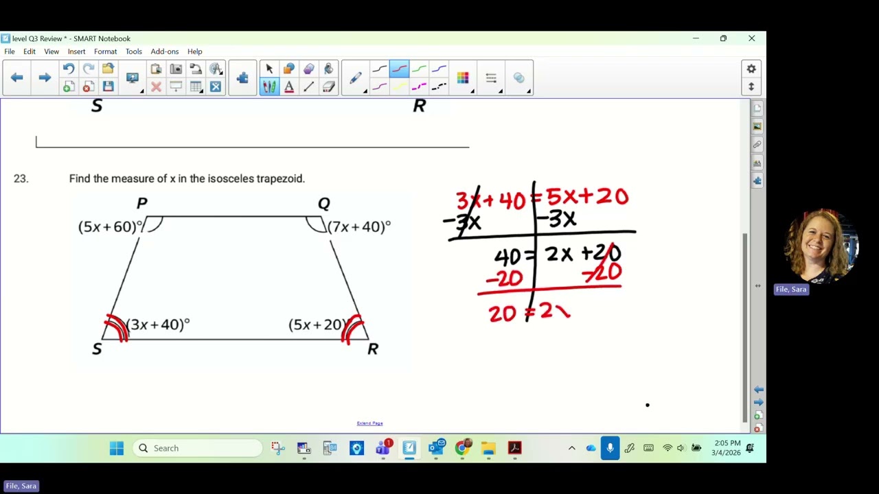 level geometry - unit 8 review video part 3 (#20-28)