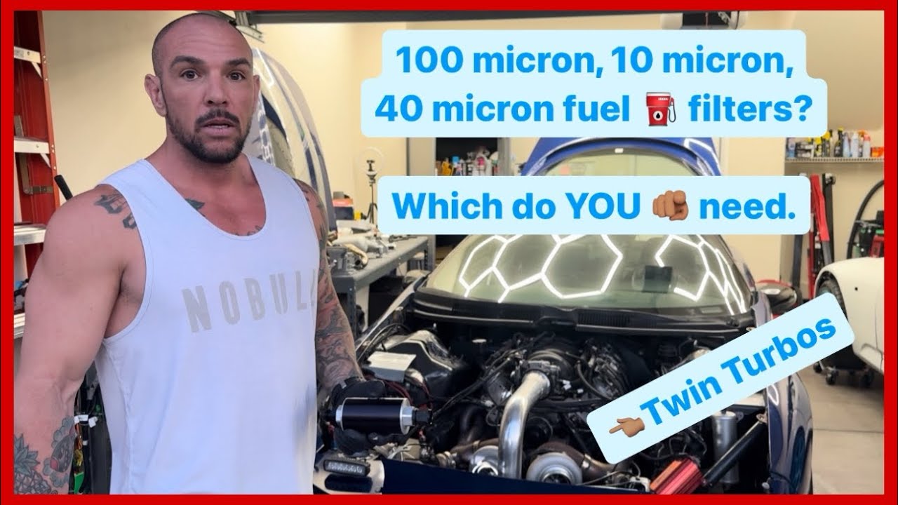 Fuel Filters 101: Where Each Micron Filters (100, 10, or 40) Go on Your External Fuel Pump Setup?