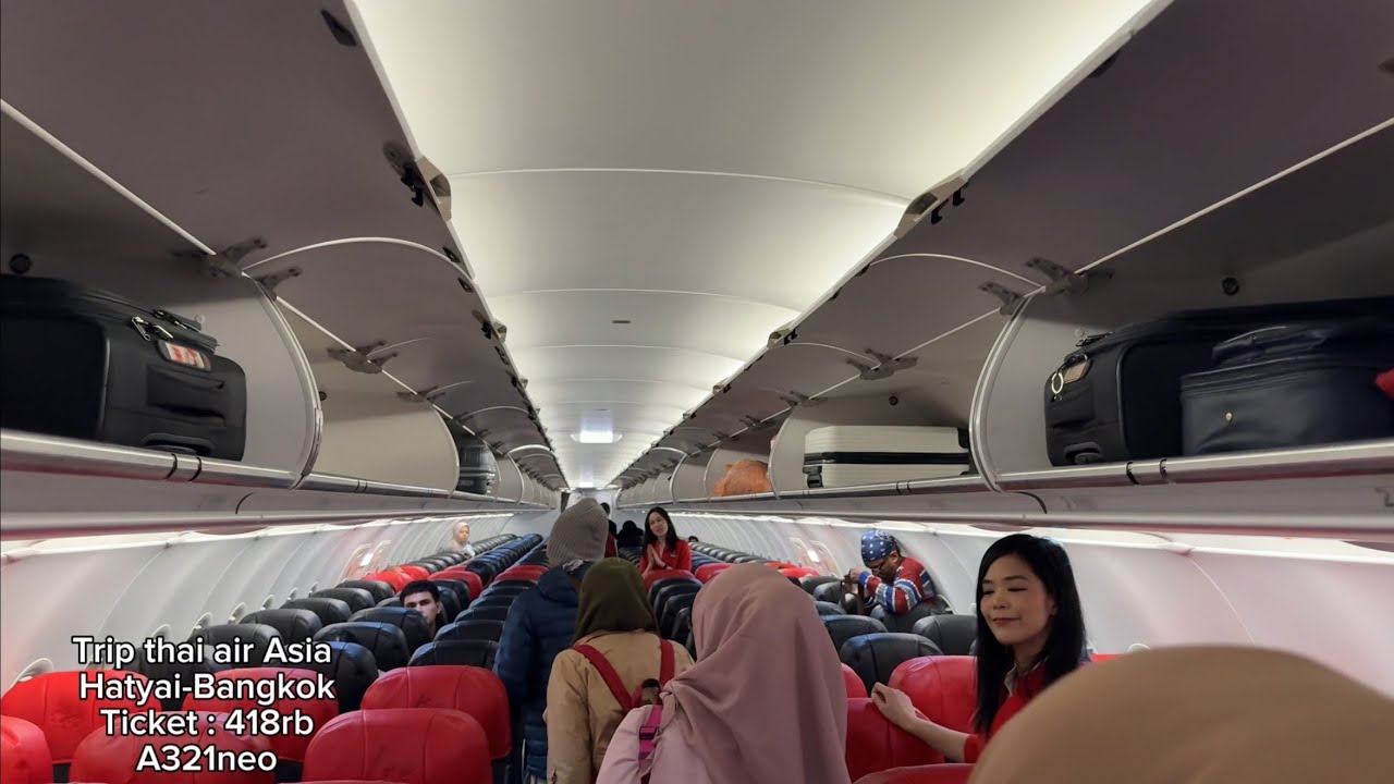 Trip air Asia Hatyai - bangkok