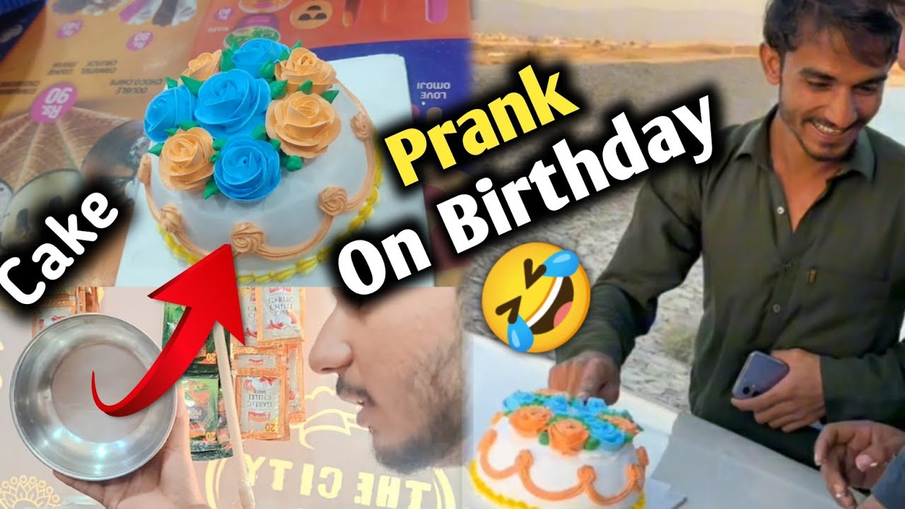 Haroon Ke Birthday meh Prank 🤩🤣 / Steel Ka Cake 😍 / Prank On Birthday 🎂🎉