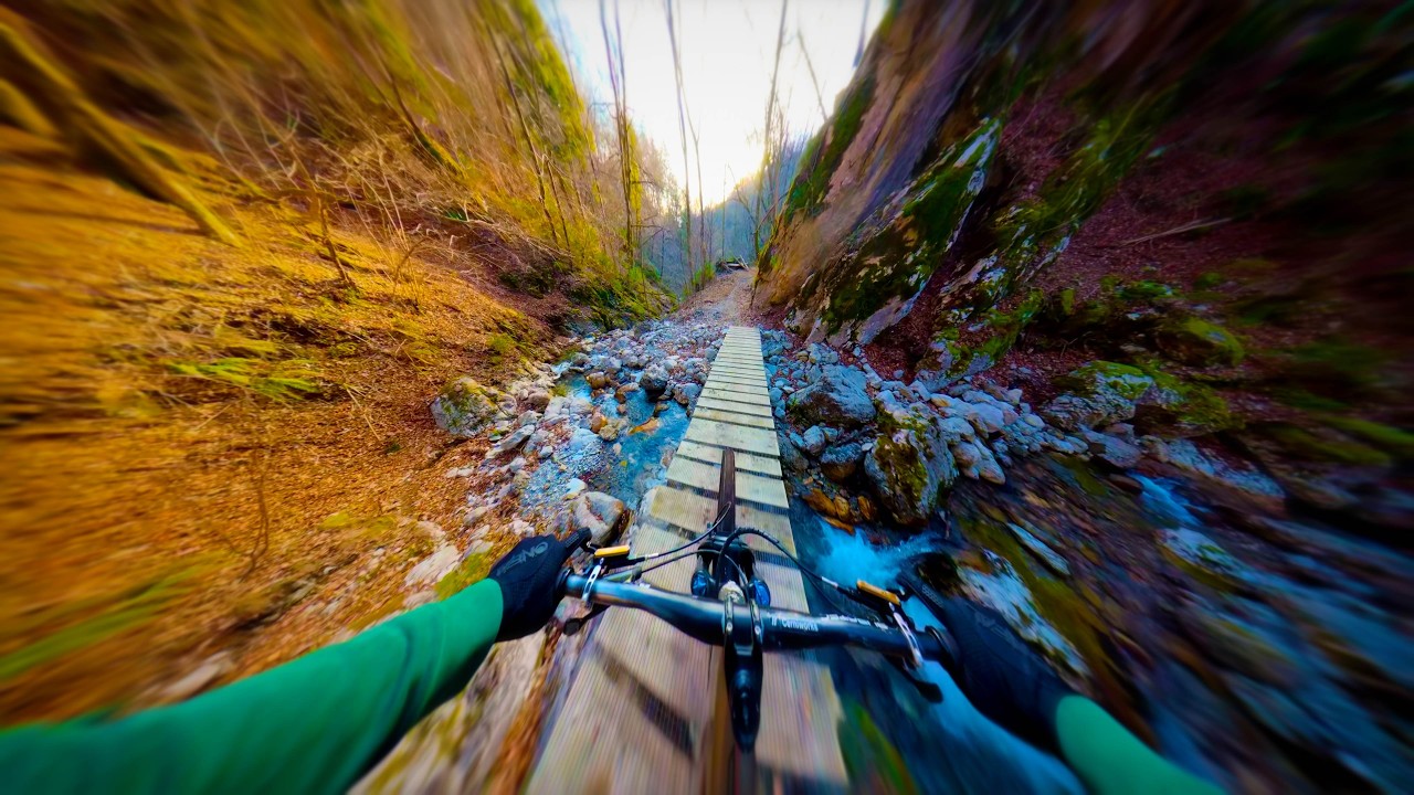 Steep Switchbacks & Wooden Bridges 😈 Jakob MTB