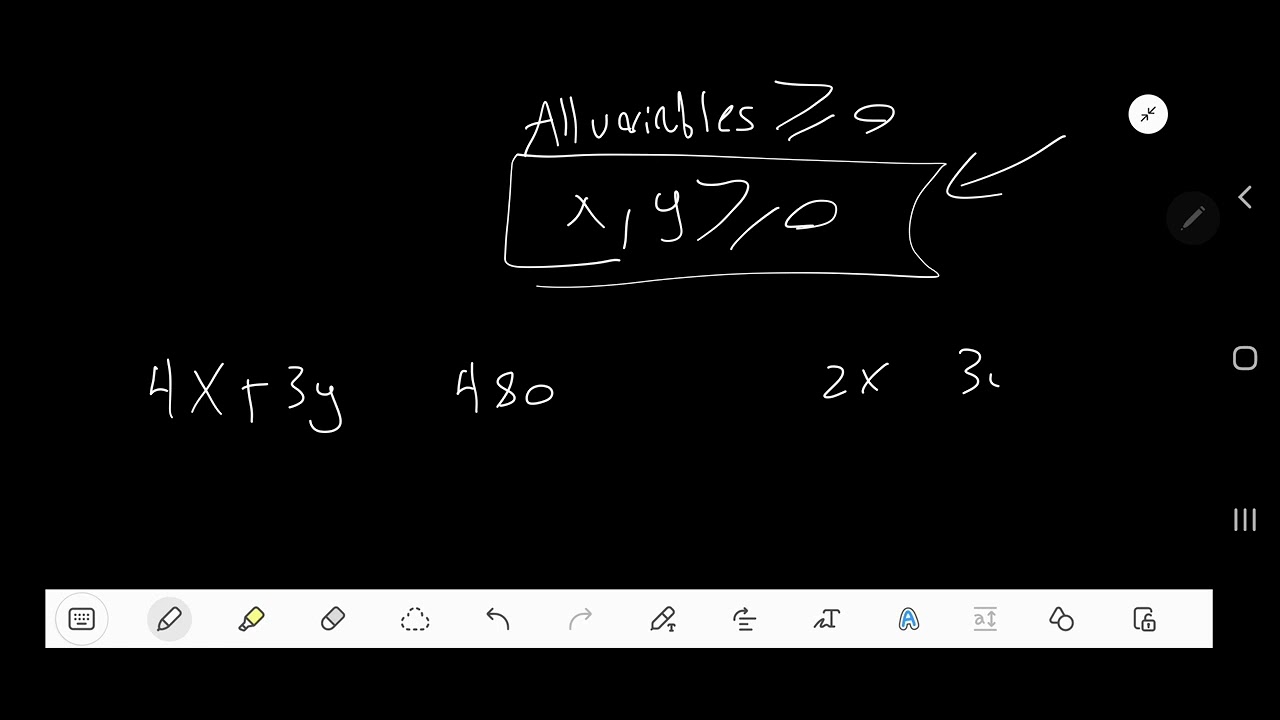 linear programming part 1