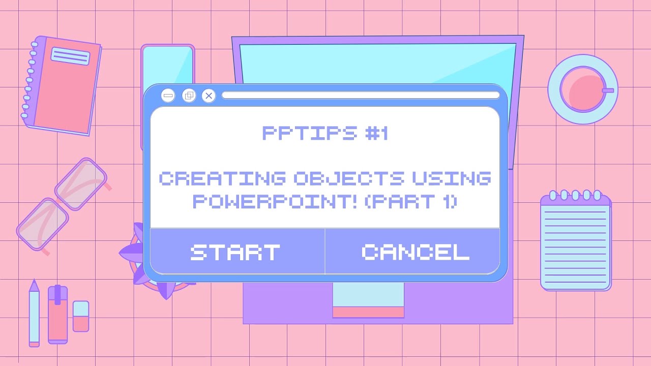 Drawing Using Powerpoint : Notebook and Notepad (Part 1)
