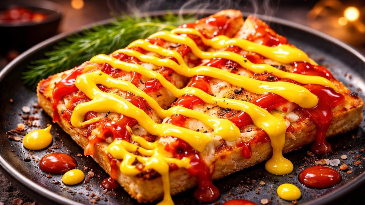 The Best 4-Minute Cheesy Toast Breakfast