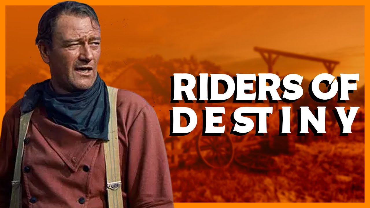 Riders of Destiny  - Western full lenght colorized movie  - John Wayne (1933)