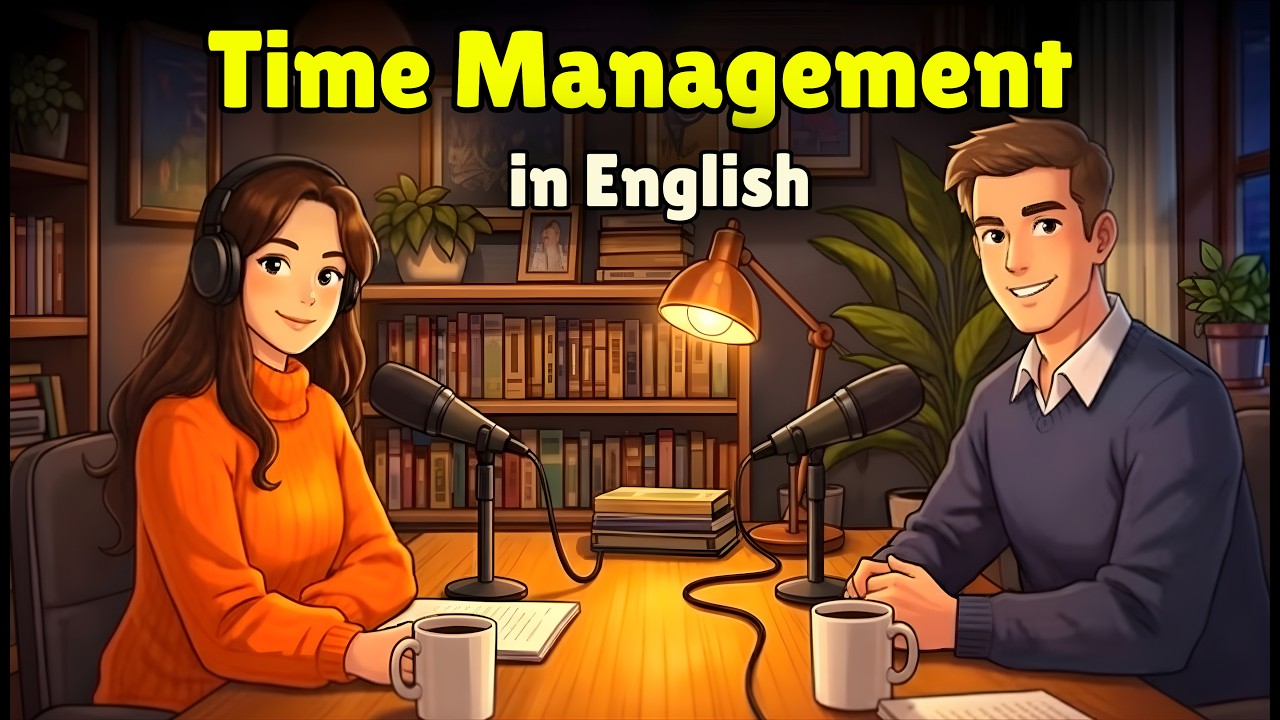How to Talk About Time Management in English | English Conversation Practice