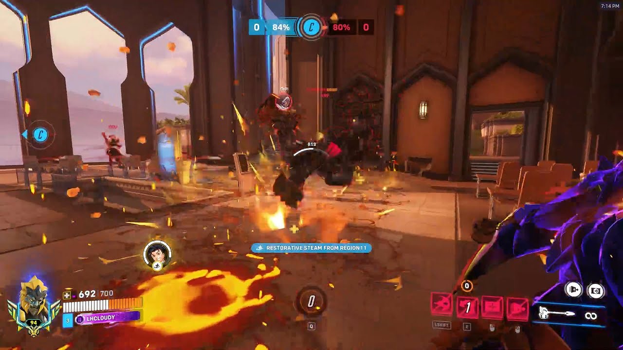 РЕЙНХАРДТ 1-ГО РАНГА ВХОДИТ В ИГРУ — LHCLOUDY РЕЙНХАРДТ OVERWATCH 2 СЕЗОН 19 ТОП-500