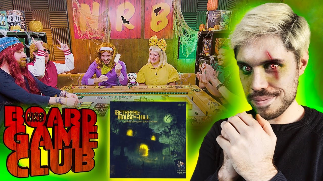 Let's Play BETRAYAL AT HOUSE ON THE HILL | Board Game Club