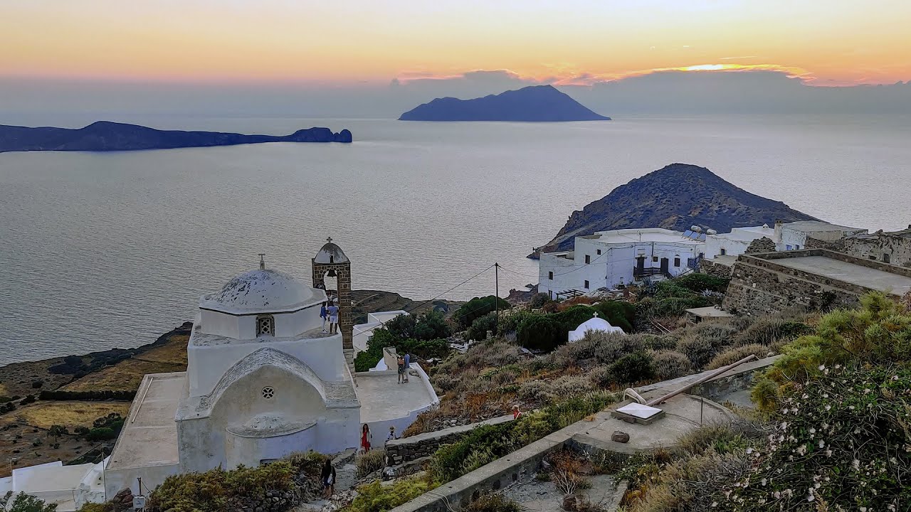 #246 Plaka traditional village walk in Milos island, Greece