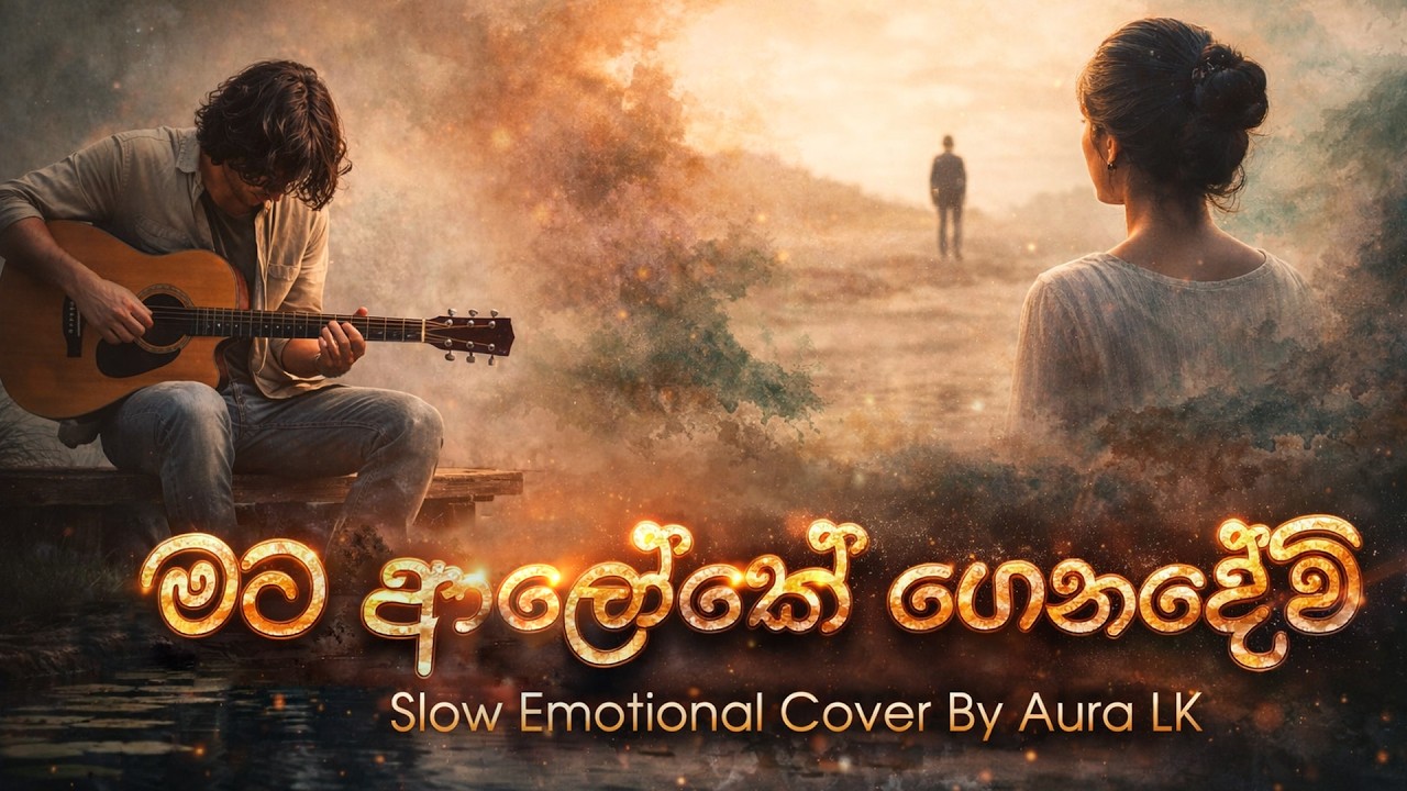 Mata aloke Genadevi - මට ආලෝකේ ගෙනදේනි - Latha Walpola - Emotional Slow Cover by AuraLK