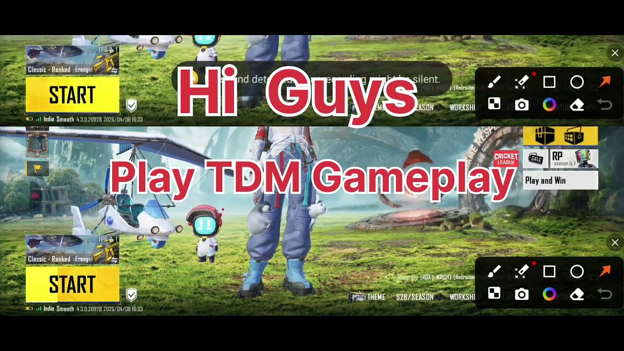How to select TDM in bgmi