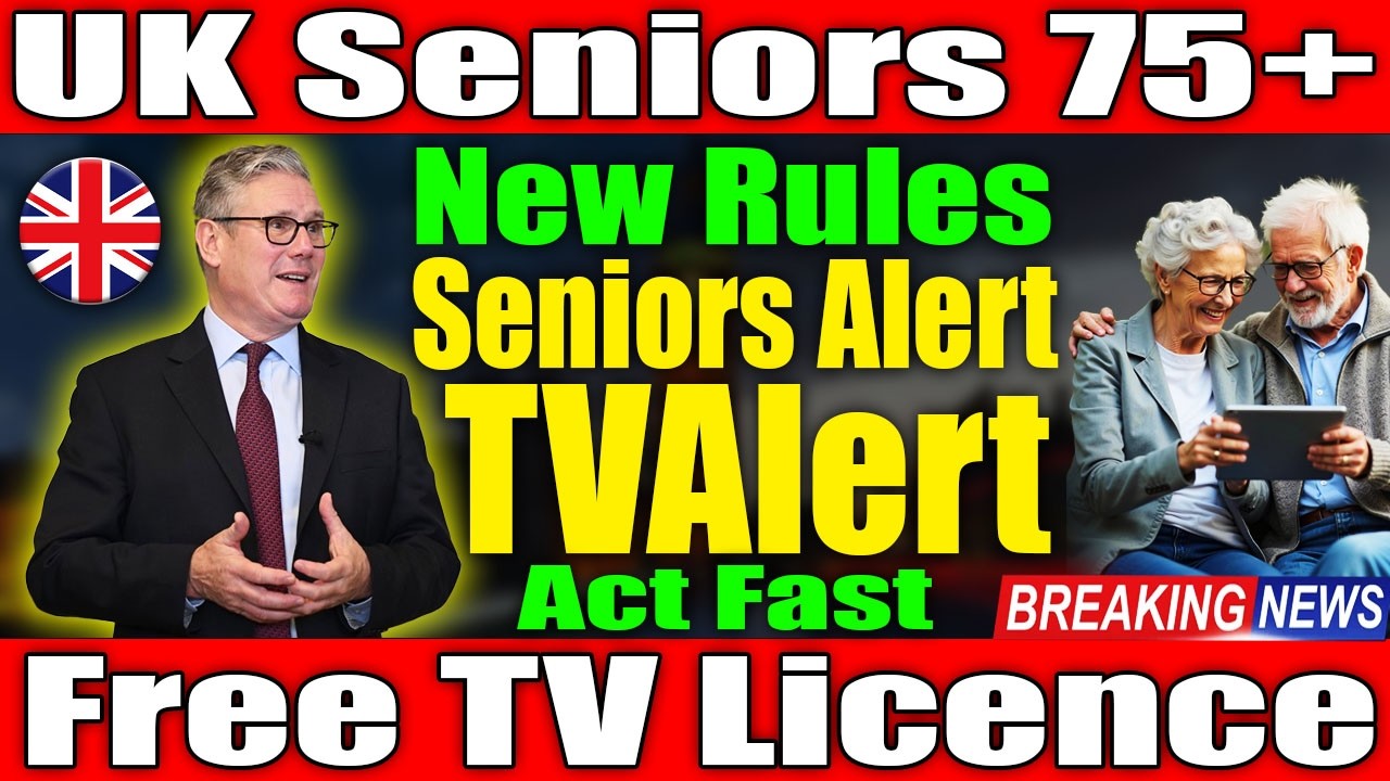 🚨 Over-75s Alert: Free TV Licence Rules Have Officially Changed