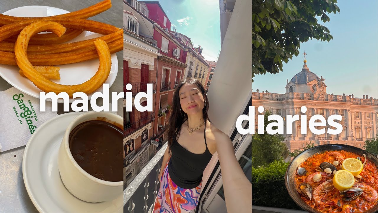 MADRID TRAVEL VLOG | 4 day spain itinerary, best churros, places to visit