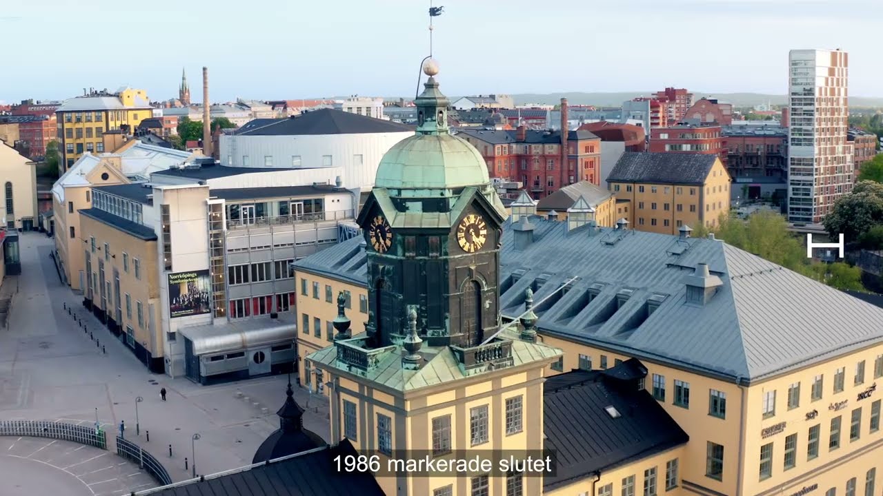 I hjärtat av Norrköping: Holmen och Kvarnholmen