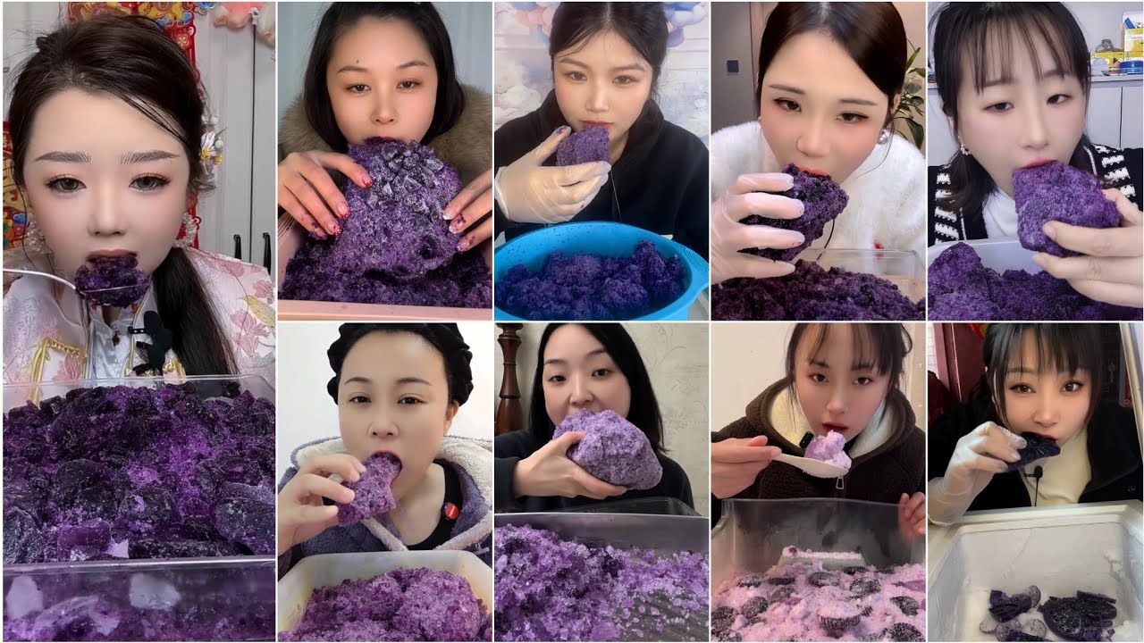 ASMR Shaved ice Mixed New 💜