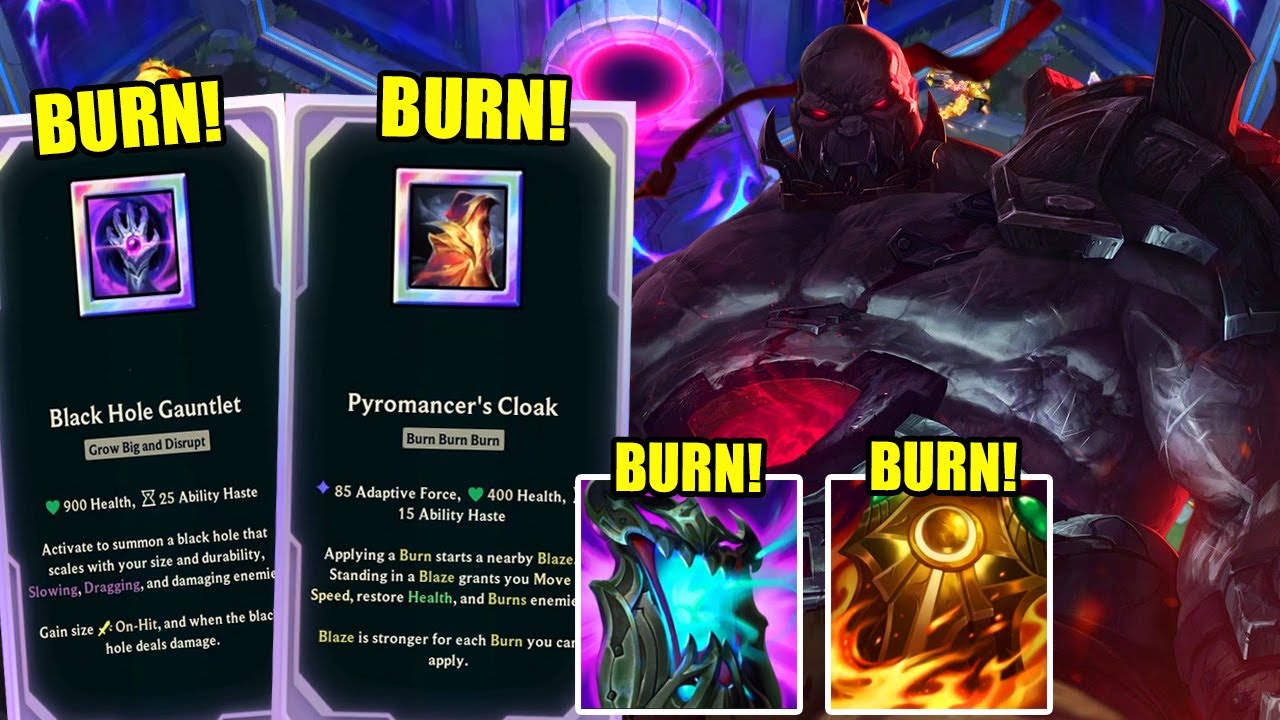 Insane Sion burn build! 🔥 NO ONE CAN BEAT THIS BUILD 🔥