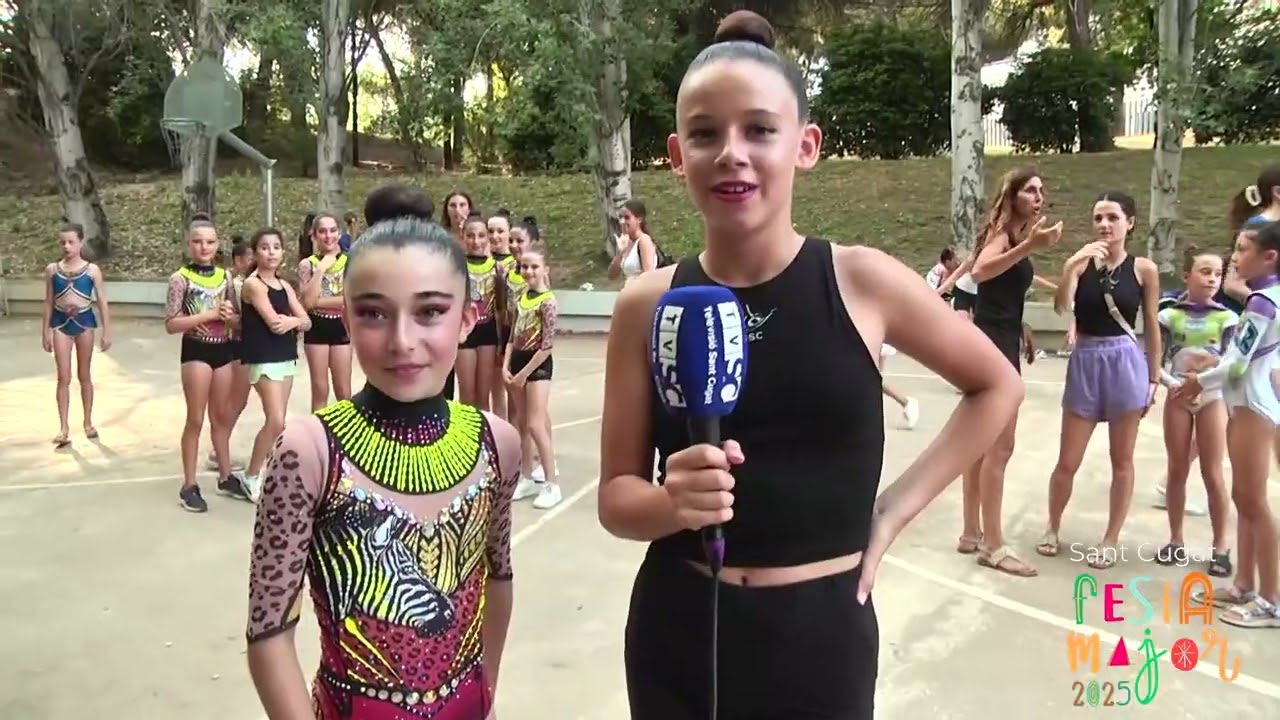 Festa Major Sant Cugat 2025 - Exbibició Gimnàstica Rítmica