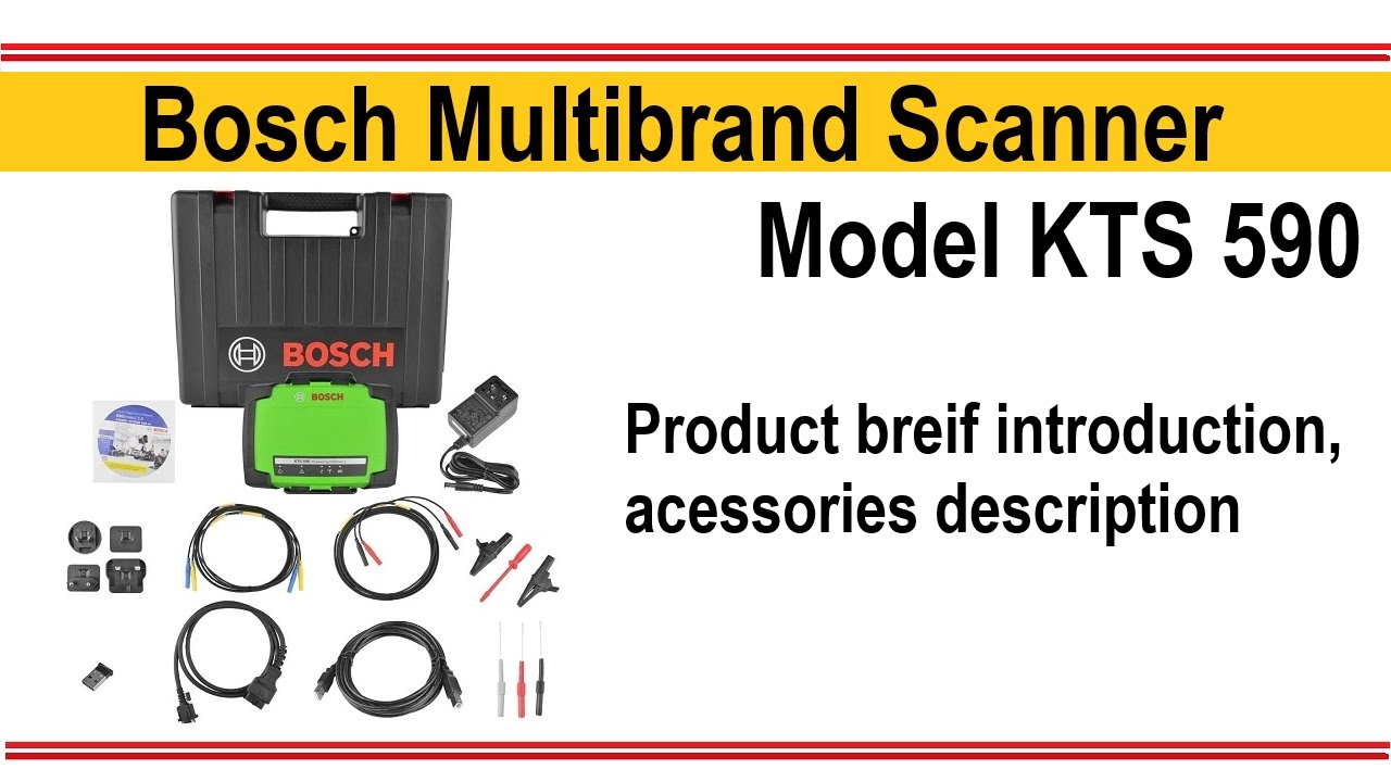 KTS 590 Introduction accessories description