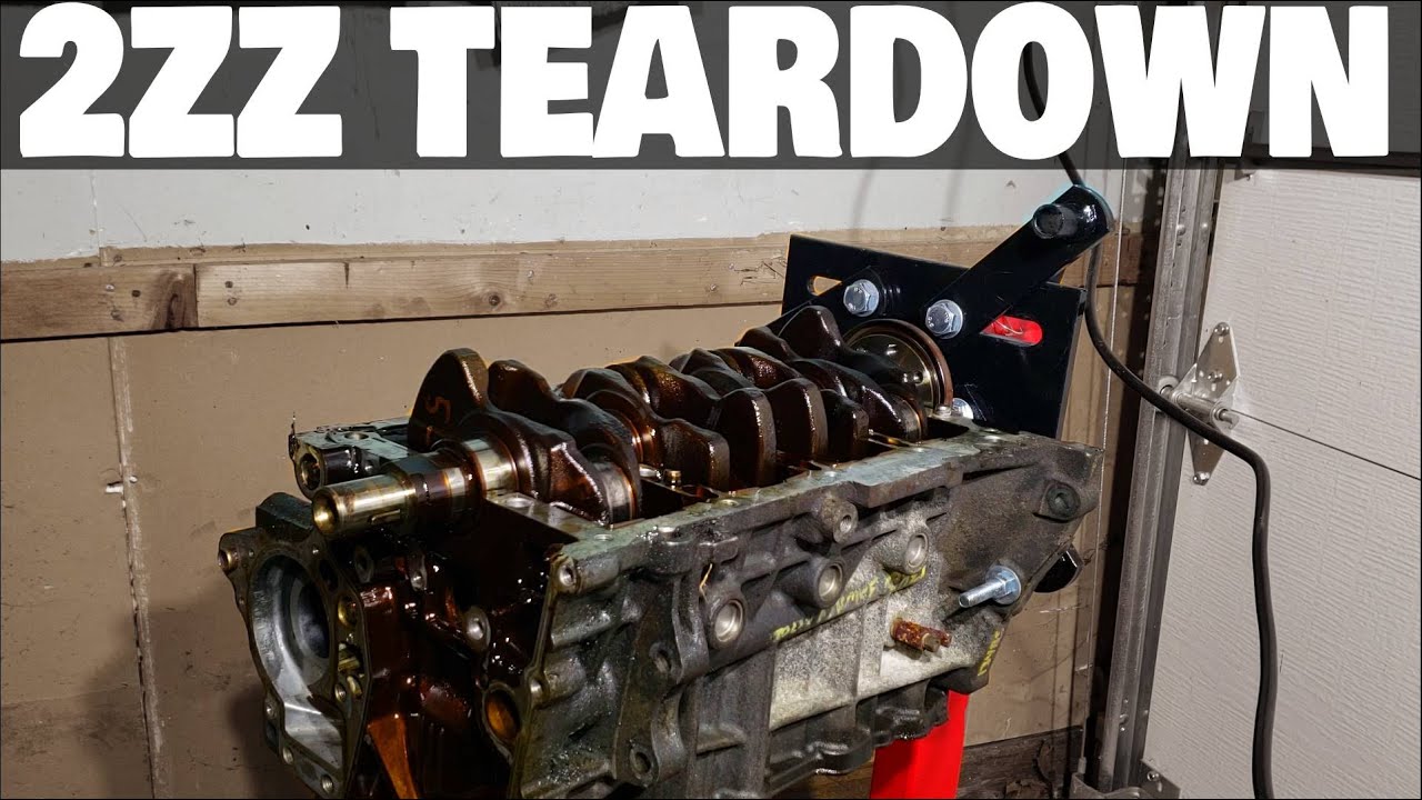 Tearing Down the 2ZZ Engine | MR2 Build
