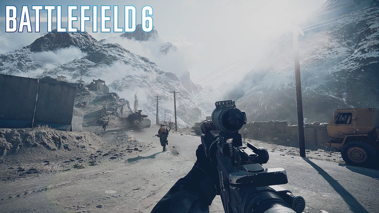 Battlefield 6 4k gameplay l PS5 PRO Liberation peak conquest no commentary