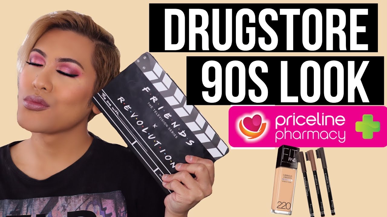 90s Inspired Full Face of Priceline Makeup | Australian Drugstore Look