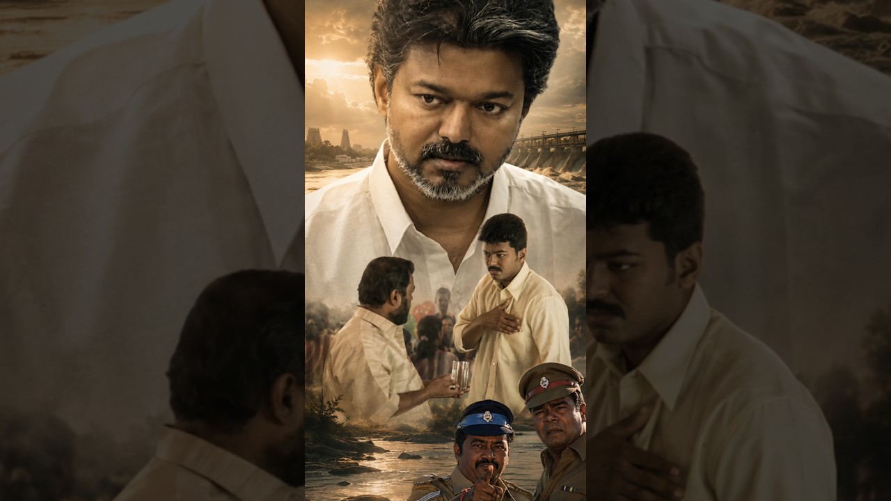 CM Joseph Vijay - Cauvery water - Ghilli - Youth #thalapathyvijay #tvkvijay #tvk #vijayfans #ghilli