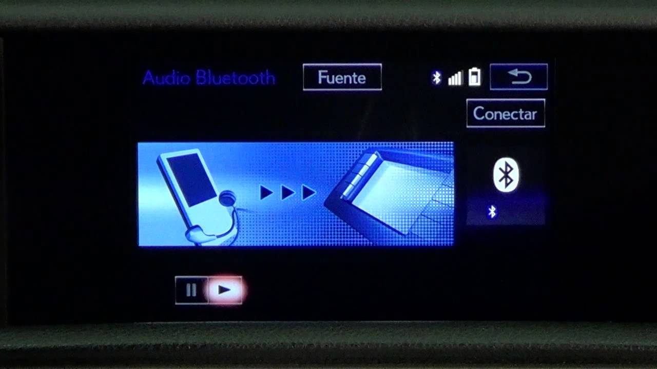 Lexus IS 300h. Modelo 2013. Equipo de sonido