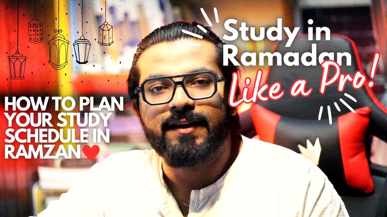 How to Study in Ramadan (NEET special) - A Senior's Advice | Balance Fasting & Studying | Baqar Riaz
