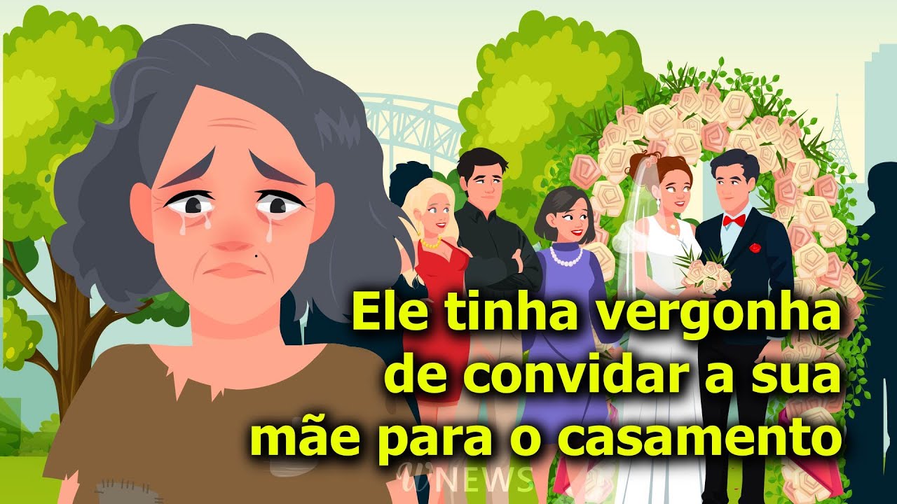 Filho teve vergonha da mãe e não a convidou no casamento, a noiva descobriu o verdadeiro motivo