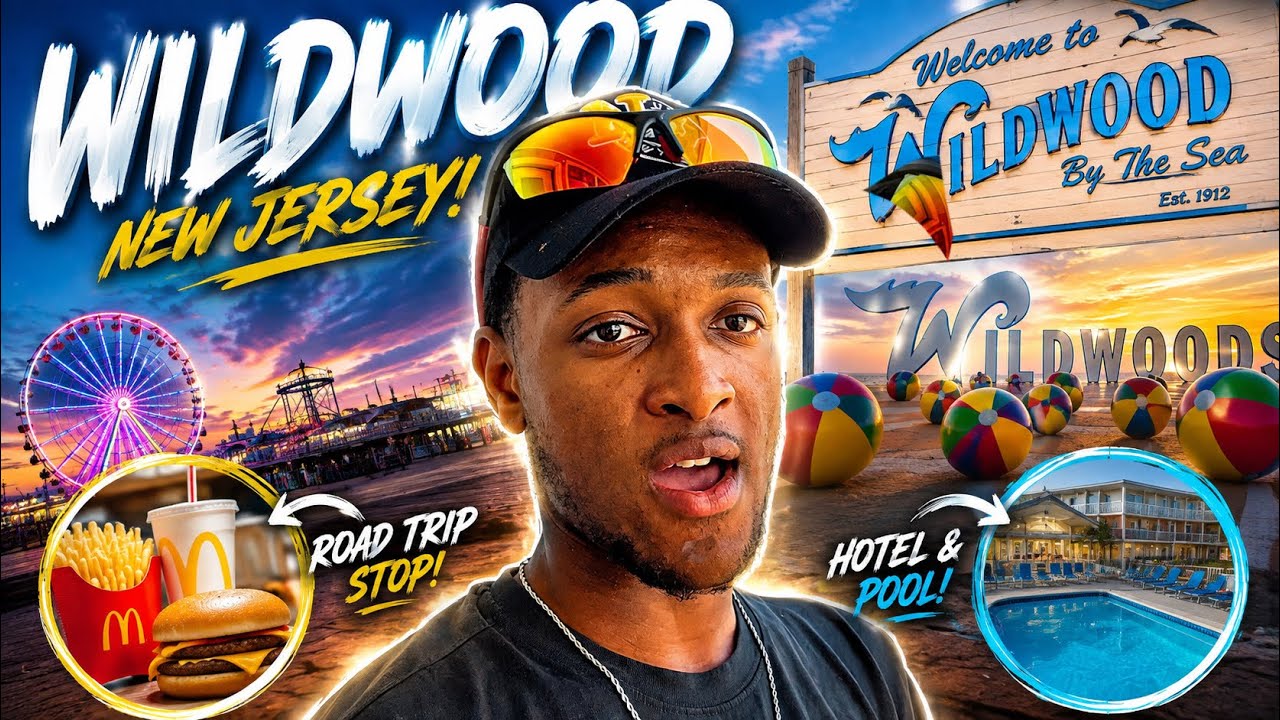 WE TOOK A HUGE FAMILY TRIP TO WILDWOOD, NEW JERSEY!  | WILDWOOD VACATION