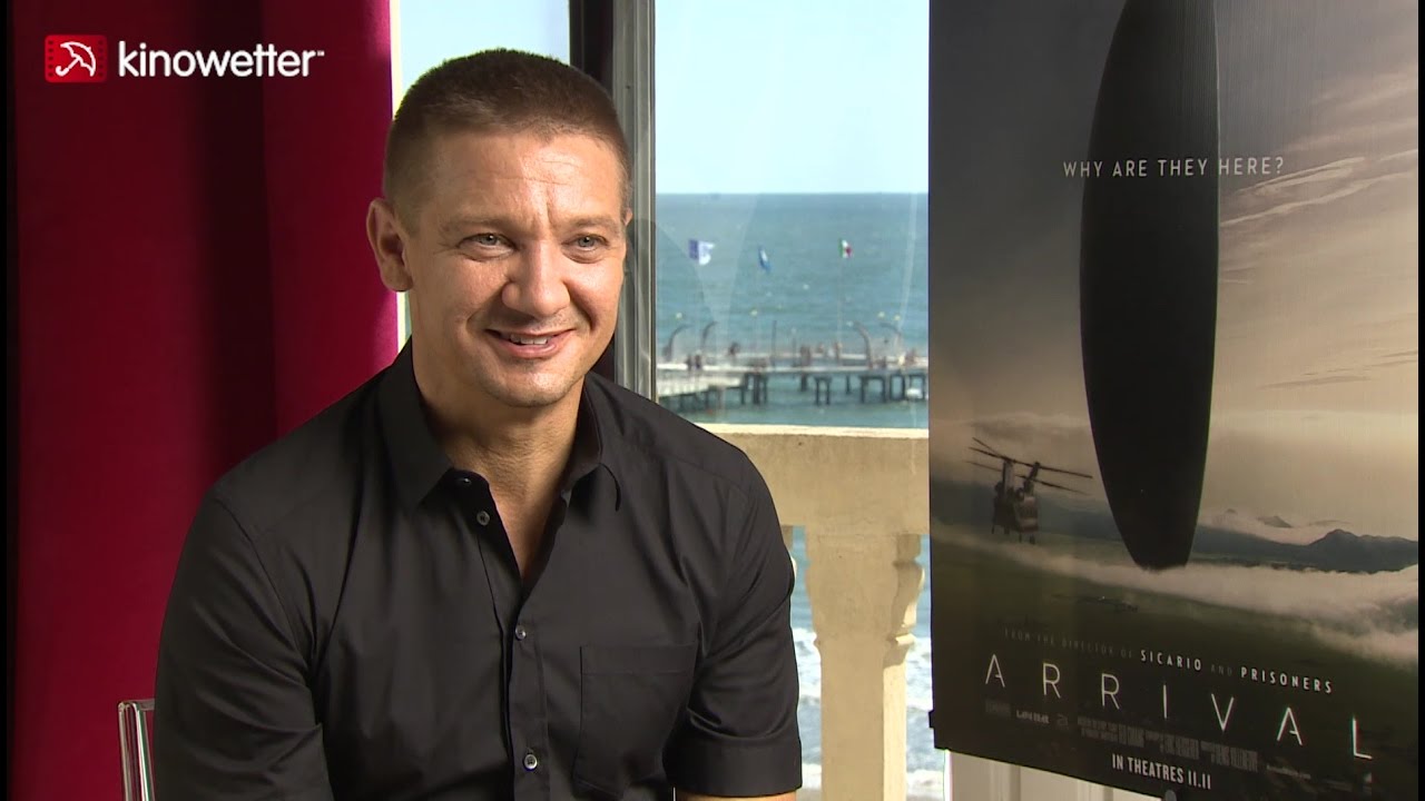 Interview Jeremy Renner ARRIVAL