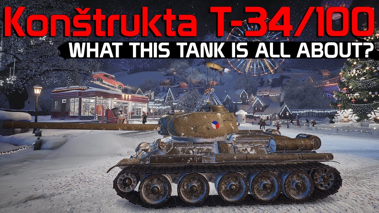Konštrukta T-34/100 | World of Tanks