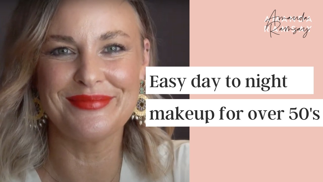 Easy day to night makeup for women over 40